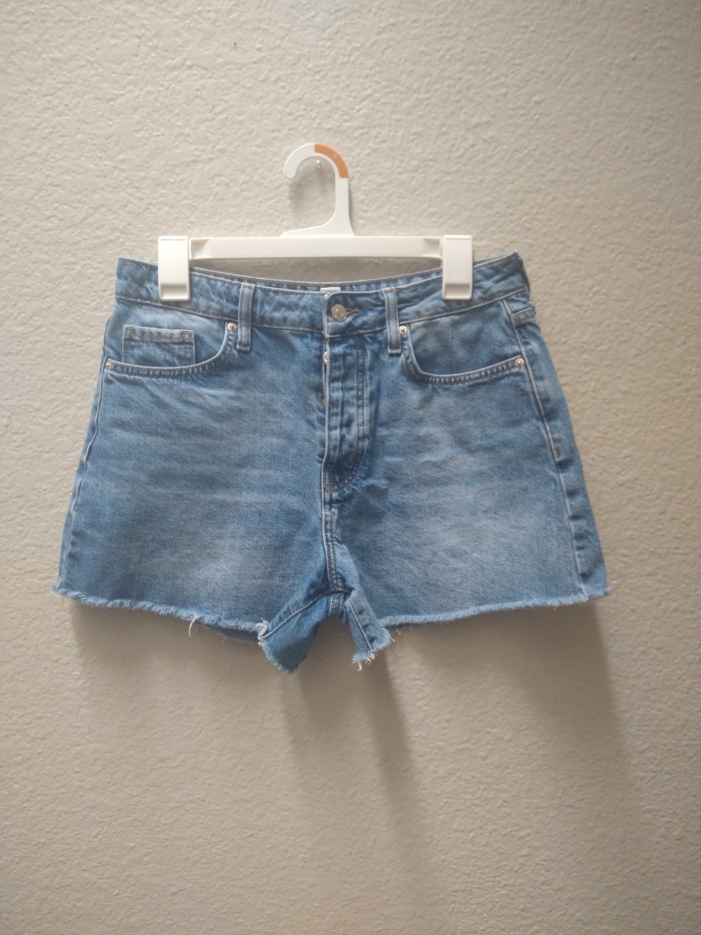 H&M  Blue Denim Cutoff Shorts